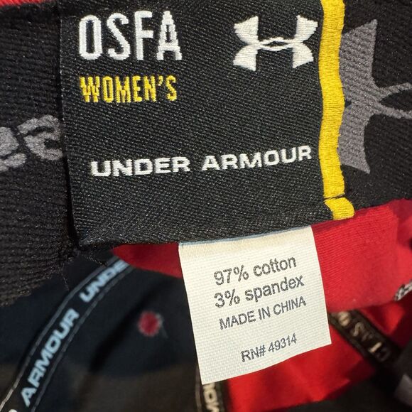 Texas Tech Red Raiders Baseball Hat Cap Adjustable Red White Stitch Under Armour - Picture 7 of 7